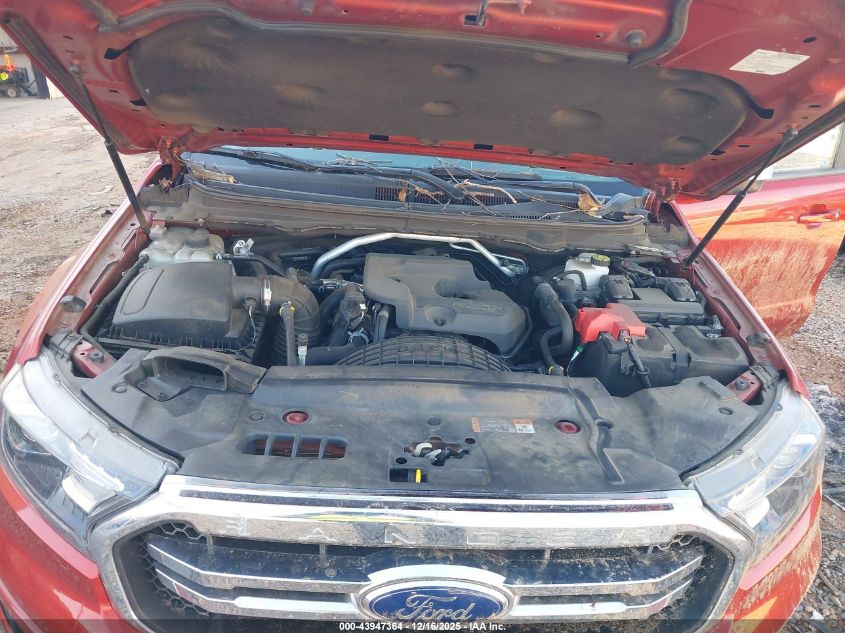 2019 Ford Ranger Lariat VIN: 1FTER4FH3KLB11708 Lot: 43947364