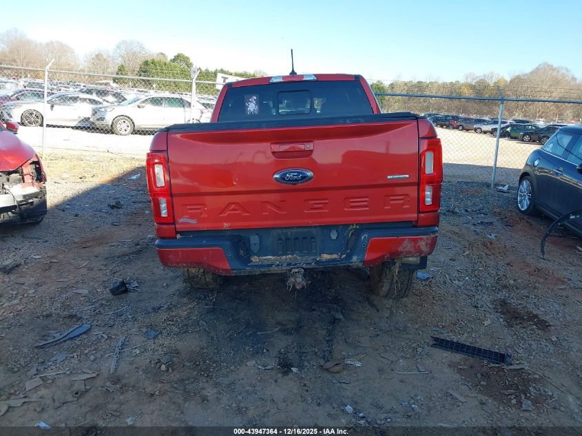 2019 Ford Ranger Lariat VIN: 1FTER4FH3KLB11708 Lot: 43947364