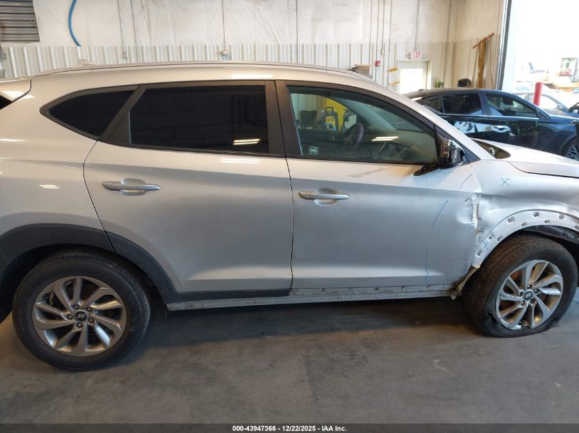 2018 Hyundai Tucson Sel VIN: KM8J33A4XJU680204 Lot: 43947366