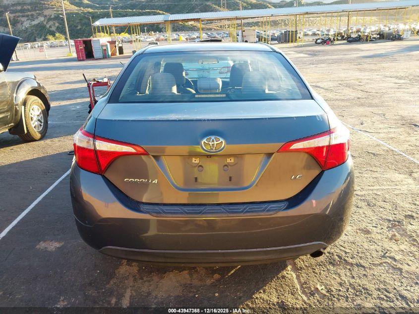 2014 Toyota Corolla Le Plus VIN: 5YFBURHE9EP068313 Lot: 43947368