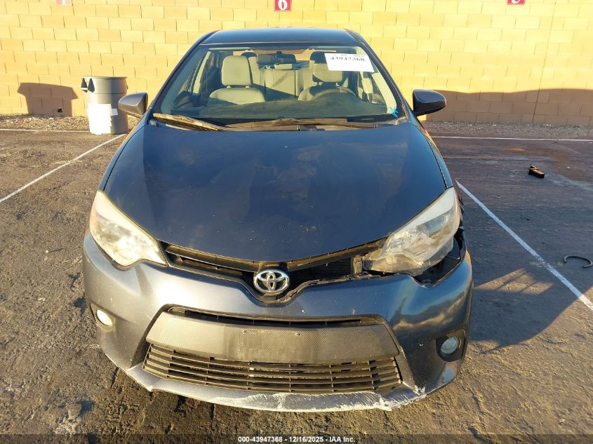 2014 Toyota Corolla Le Plus VIN: 5YFBURHE9EP068313 Lot: 43947368