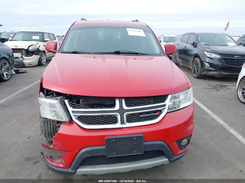 2015 Dodge Journey Sxt VIN: 3C4PDCBG2FT664228 Lot: 43947369