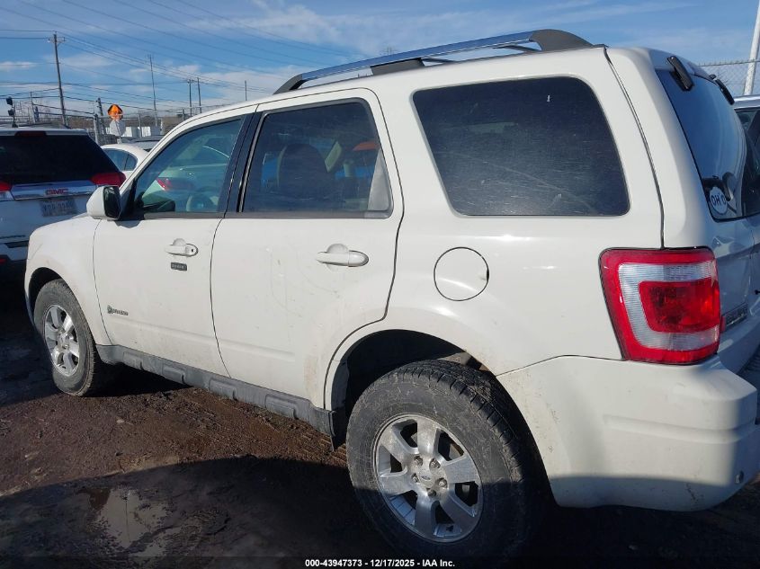 2010 Ford Escape Hybrid Limited VIN: 1FMCU4K34AKC76408 Lot: 43947373