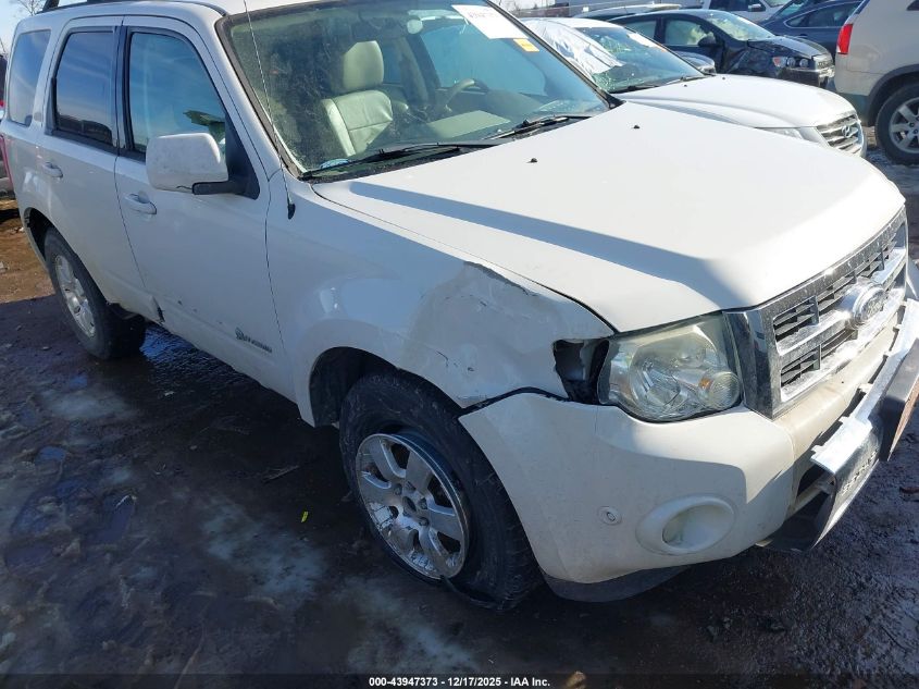 2010 Ford Escape Hybrid Limited VIN: 1FMCU4K34AKC76408 Lot: 43947373
