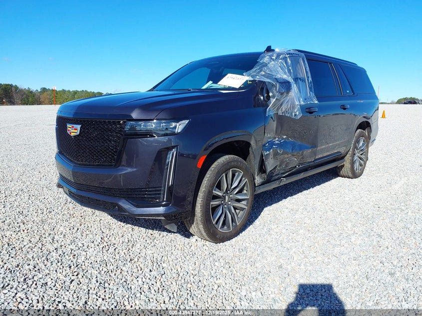 Vin: 1gys4pkl4pr195968, lot: 44443020, cadillac escalade esv 4wd sport 20232