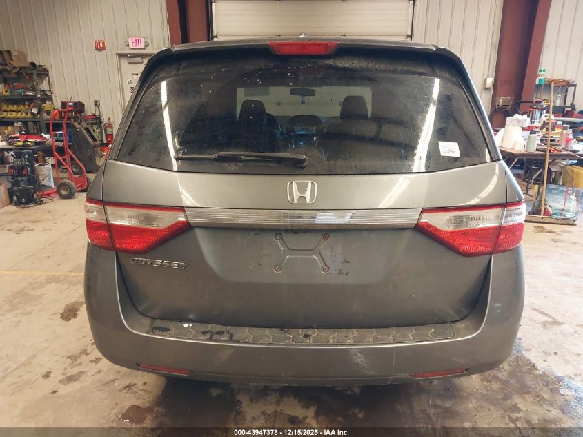 2011 Honda Odyssey Ex-L VIN: 5FNRL5H63BB050254 Lot: 43947378