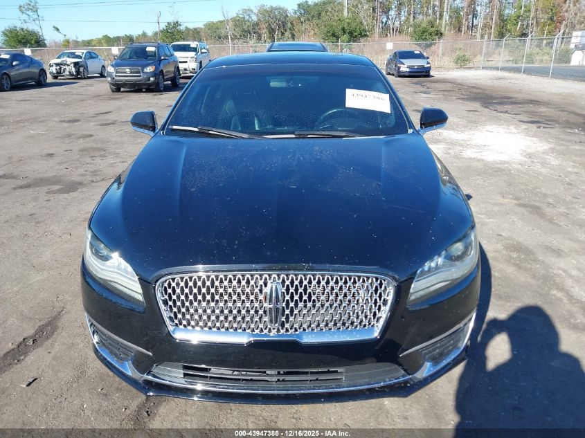 2017 Lincoln Mkz Reserve VIN: 3LN6L5E95HR604012 Lot: 43947386