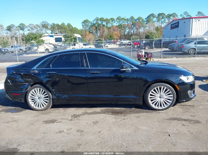 2017 Lincoln Mkz Reserve VIN: 3LN6L5E95HR604012 Lot: 43947386