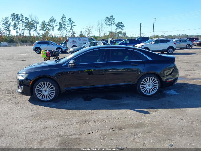 2017 Lincoln Mkz Reserve VIN: 3LN6L5E95HR604012 Lot: 43947386