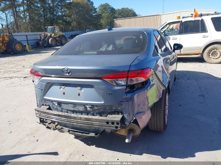 2021 Toyota Corolla Le VIN: JTDEPMAE5MJ123702 Lot: 43947390