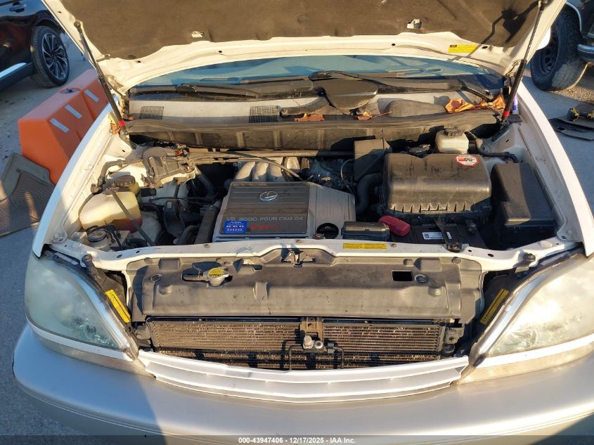 2002 Lexus Rx 300 VIN: JTJHF10U920283623 Lot: 43947406