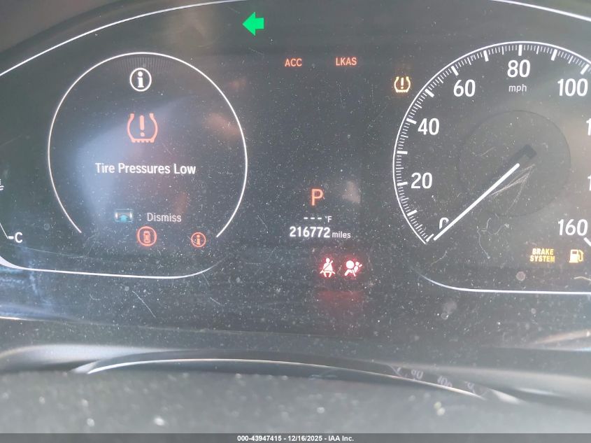 2019 Honda Accord Ex VIN: 1HGCV1F4XKA060168 Lot: 43947415