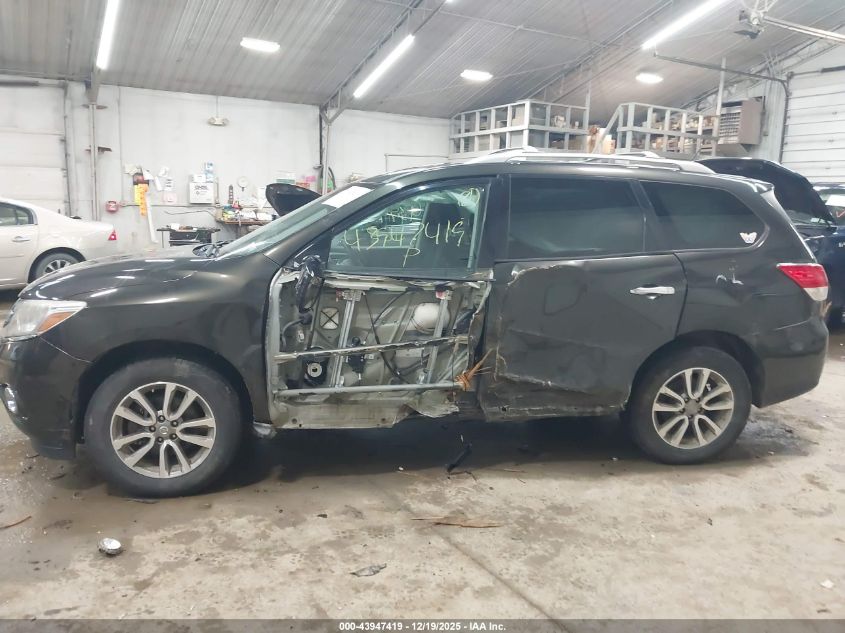 2016 Nissan Pathfinder Platinum/S/Sl/Sv VIN: 5N1AR2MM3GC619134 Lot: 43947419