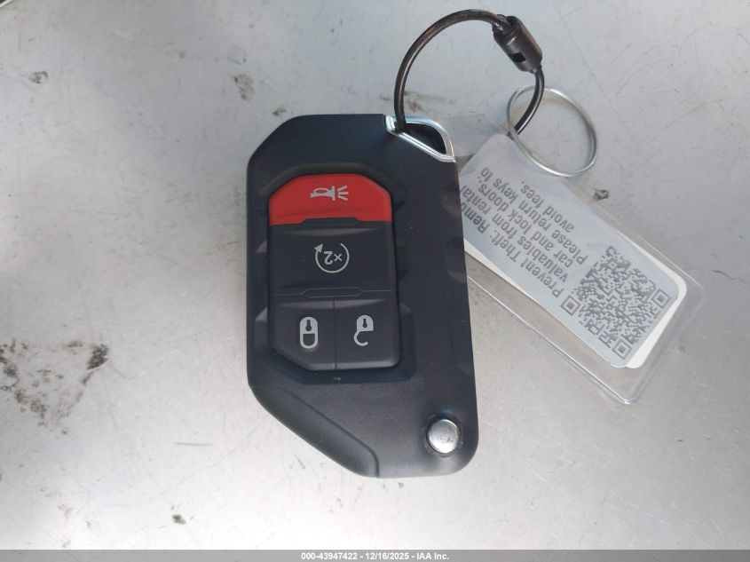 2026 Jeep Wrangler VIN: 1C4PJXEN2TW194492 Lot: 43947422