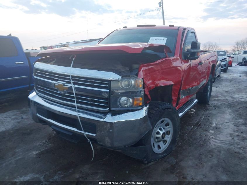 2015 Chevrolet Silverado 2500Hd Wt VIN: 1GC0KUEG3FZ503100 Lot: 43947424