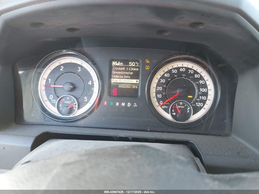 2017 Ram 2500 Slt 4X4 6'4 Box VIN: 3C6UR5DL3HG725440 Lot: 43947426