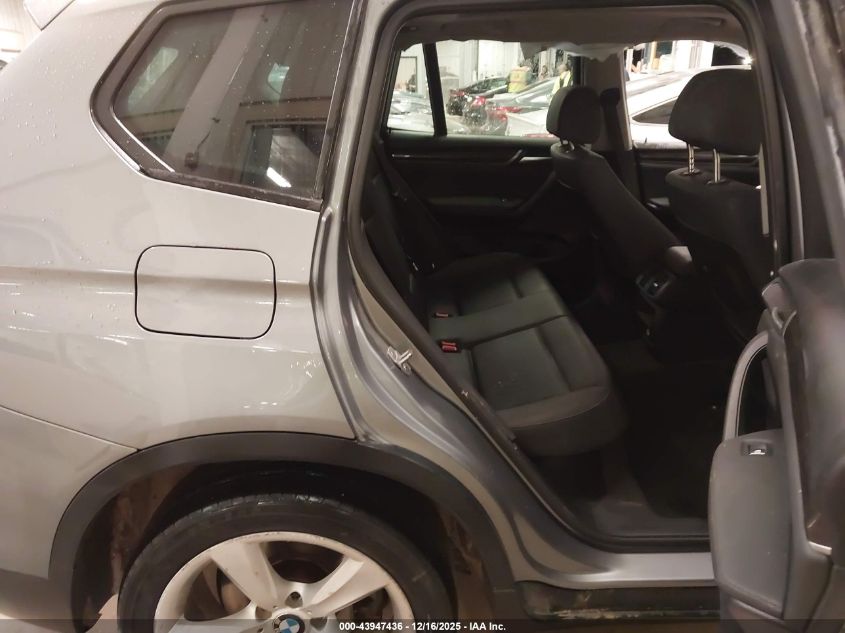 2017 BMW X3 xDrive28I VIN: 5UXWX9C55H0T07207 Lot: 43947436