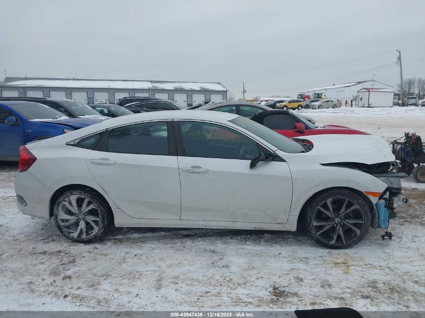 2020 Honda Civic Sport VIN: 2HGFC2F80LH533963 Lot: 43947438