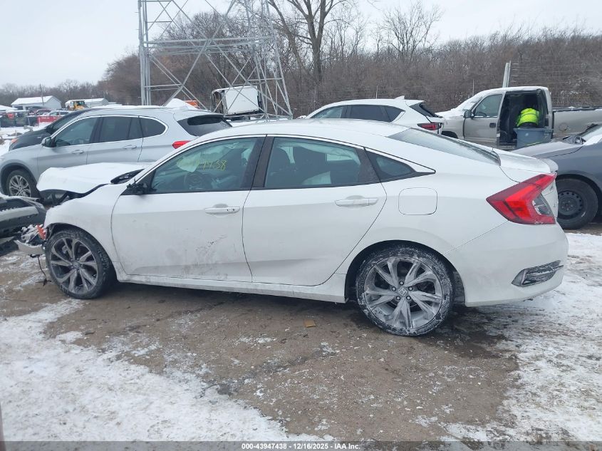 2020 Honda Civic Sport VIN: 2HGFC2F80LH533963 Lot: 43947438