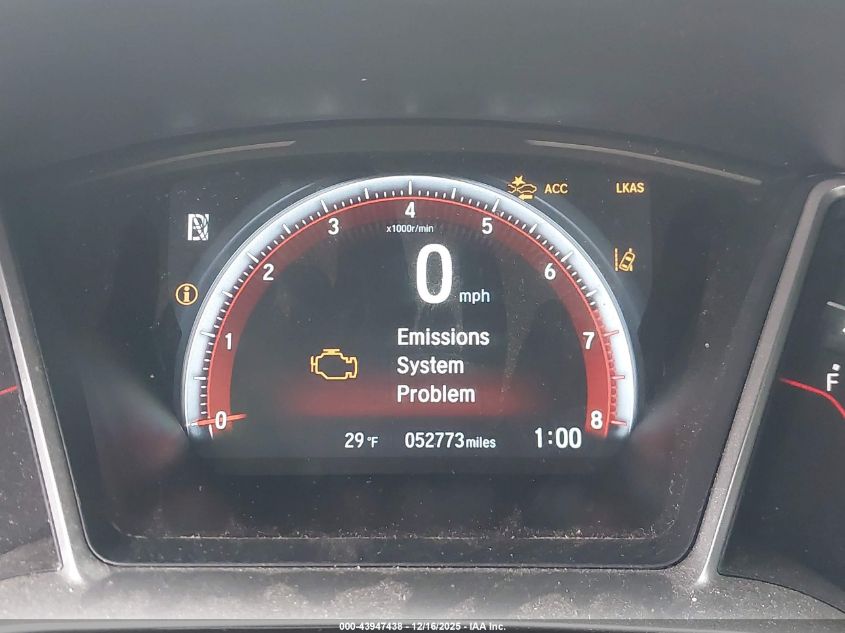 2020 Honda Civic Sport VIN: 2HGFC2F80LH533963 Lot: 43947438