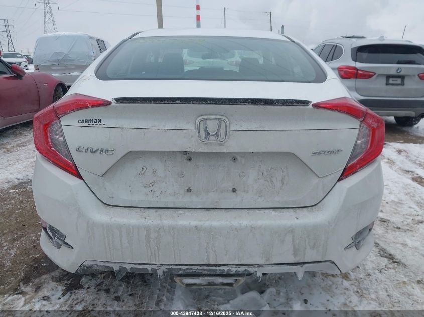 2020 Honda Civic Sport VIN: 2HGFC2F80LH533963 Lot: 43947438