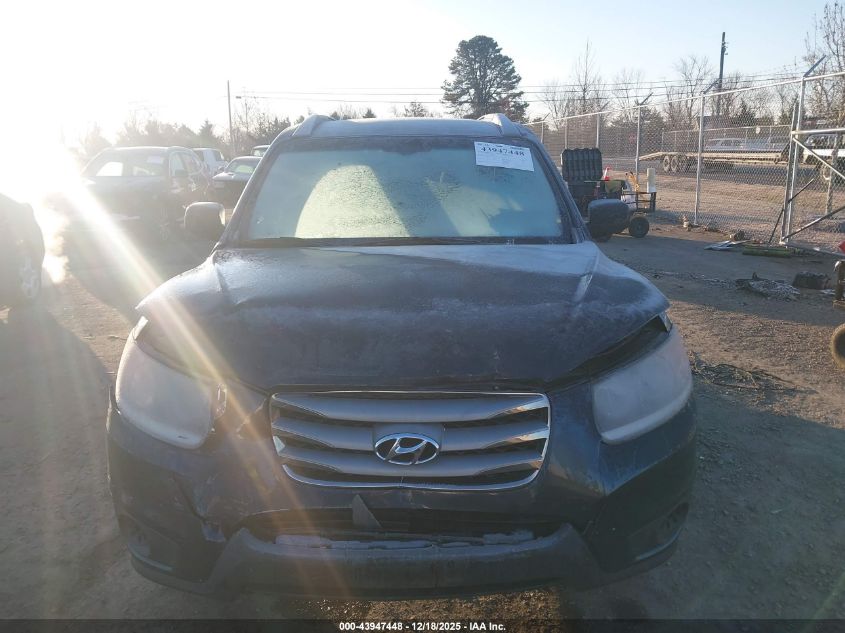 2012 Hyundai Santa Fe Gls VIN: 5XYZGDAB6CG092935 Lot: 43947448