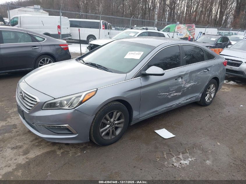 2015 Hyundai Sonata Se VIN: 5NPE24AF1FH172091 Lot: 43947449