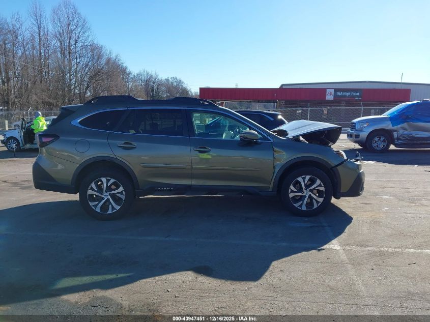 2022 Subaru Outback Limited VIN: 4S4BTANC9N3172991 Lot: 43947451