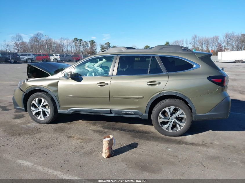 2022 Subaru Outback Limited VIN: 4S4BTANC9N3172991 Lot: 43947451
