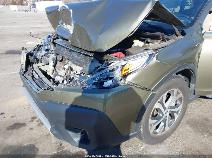 2022 Subaru Outback Limited VIN: 4S4BTANC9N3172991 Lot: 43947451