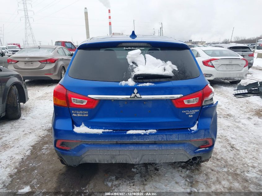 2018 Mitsubishi Outlander Sport 2.4 Se VIN: JA4AP3AW3JZ007830 Lot: 43947457