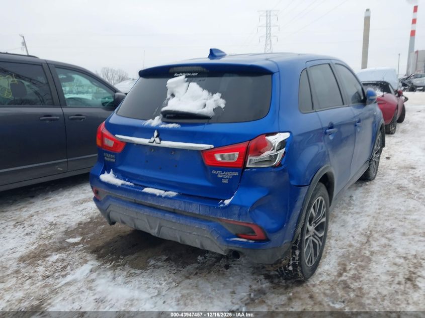 2018 Mitsubishi Outlander Sport 2.4 Se VIN: JA4AP3AW3JZ007830 Lot: 43947457