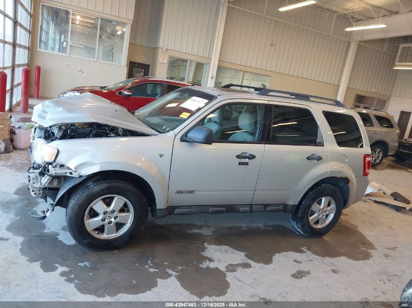 2008 Ford Escape Xlt VIN: 1FMCU03158KB35265 Lot: 43947463