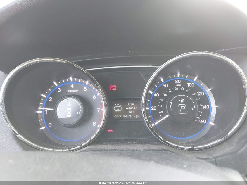 2013 Hyundai Sonata Se VIN: 5NPEC4AC5DH809774 Lot: 43947472