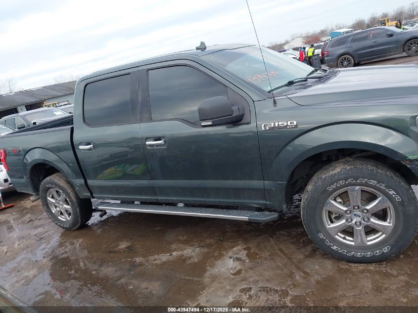 2018 Ford F-150 Xlt VIN: 1FTEW1EG4JKF01818 Lot: 43947494