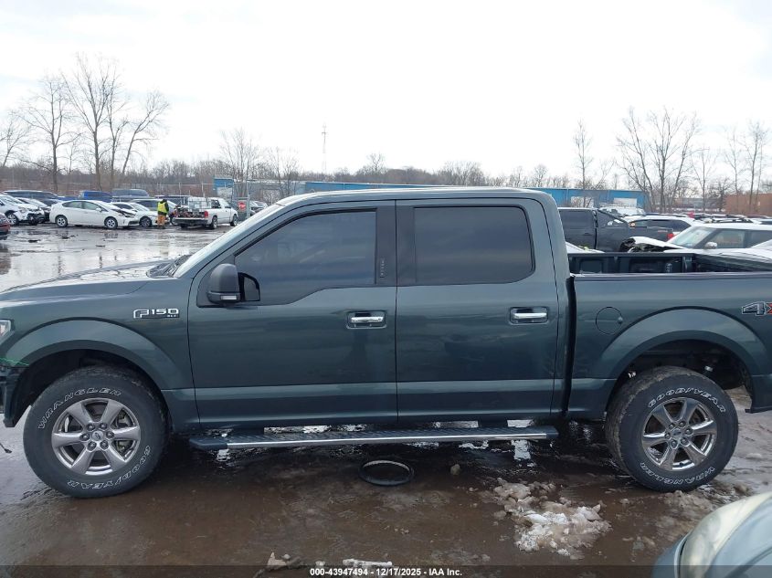 2018 Ford F-150 Xlt VIN: 1FTEW1EG4JKF01818 Lot: 43947494