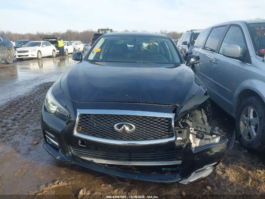 2015 Infiniti Q50 VIN: JN1BV7ARXFM396927 Lot: 43947502