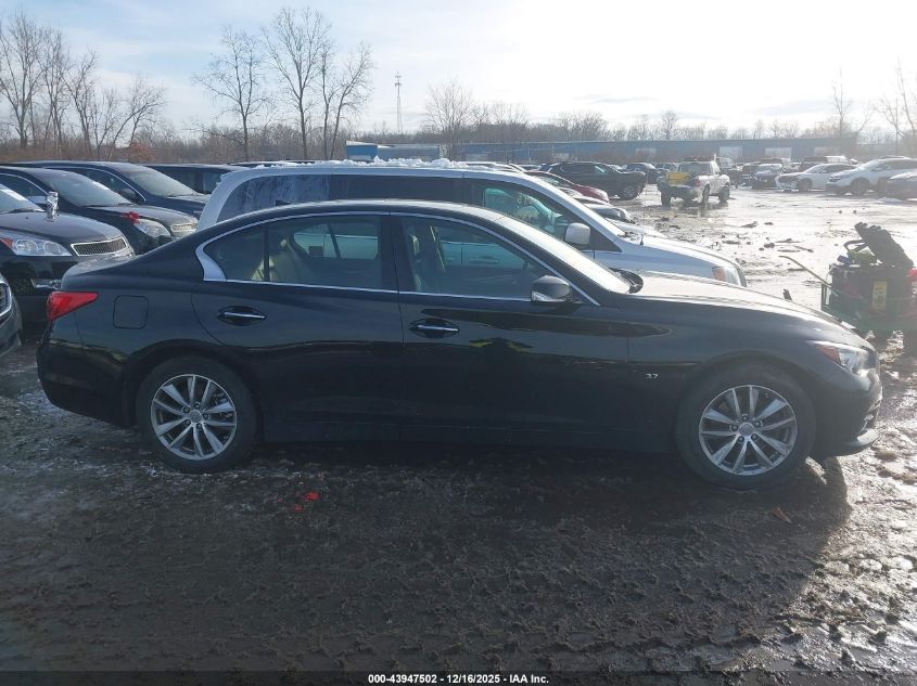 2015 Infiniti Q50 VIN: JN1BV7ARXFM396927 Lot: 43947502