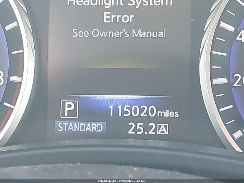 2015 Infiniti Q50 VIN: JN1BV7ARXFM396927 Lot: 43947502