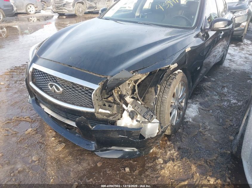 2015 Infiniti Q50 VIN: JN1BV7ARXFM396927 Lot: 43947502