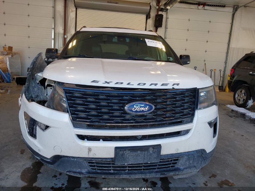 2018 Ford Explorer Sport VIN: 1FM5K8GT0JGB96296 Lot: 43947511