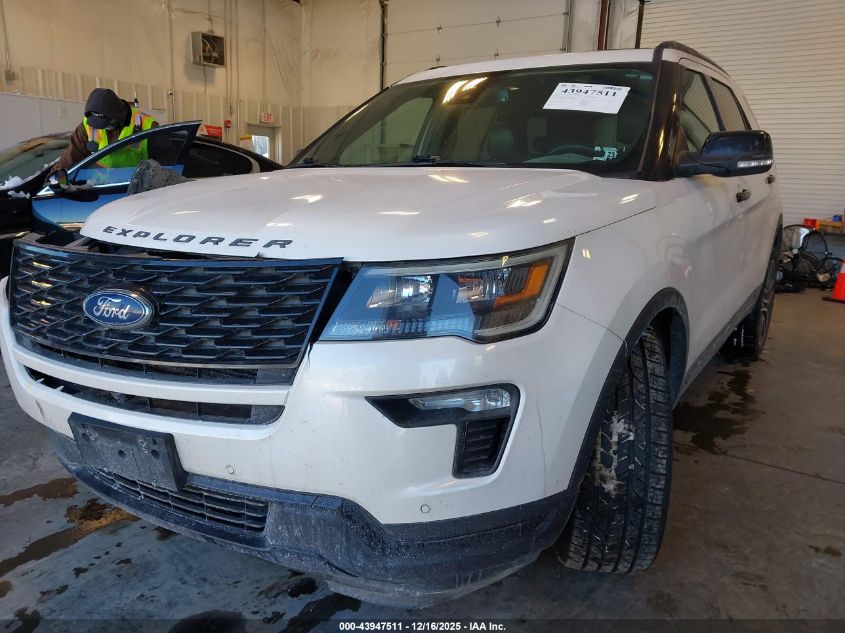 2018 Ford Explorer Sport VIN: 1FM5K8GT0JGB96296 Lot: 43947511