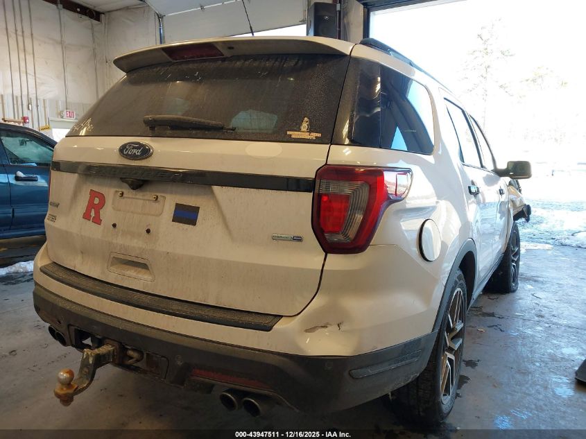 2018 Ford Explorer Sport VIN: 1FM5K8GT0JGB96296 Lot: 43947511