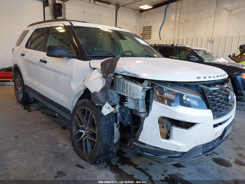 2018 Ford Explorer Sport VIN: 1FM5K8GT0JGB96296 Lot: 43947511