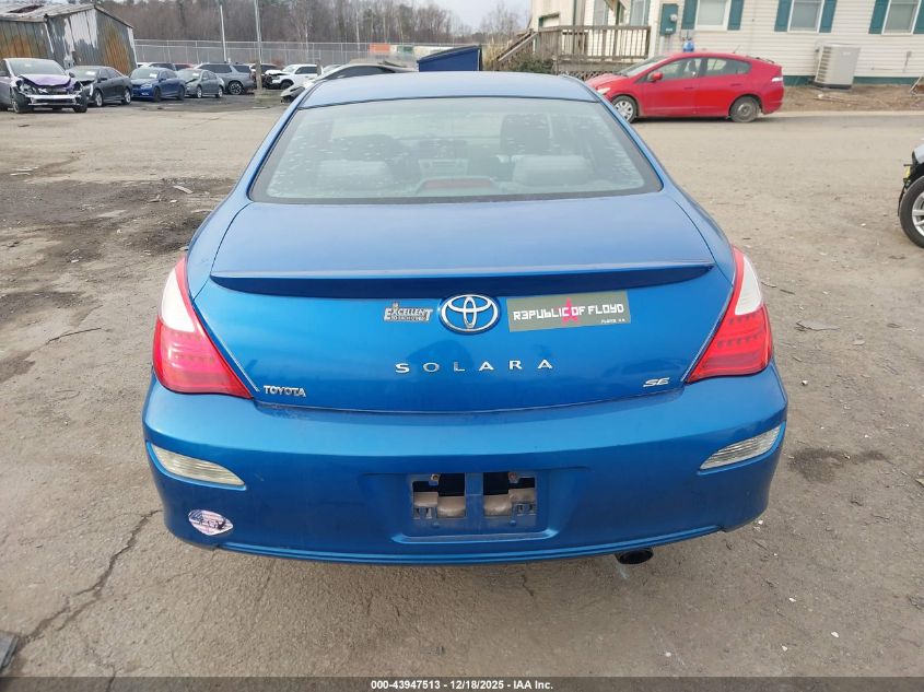 2007 Toyota Camry Solara Se VIN: 4T1CE30P67U759828 Lot: 43947513