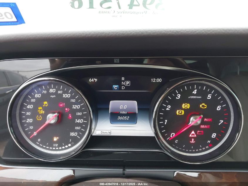 2017 Mercedes-Benz E 300 VIN: WDDZF4JB6HA067825 Lot: 43947516