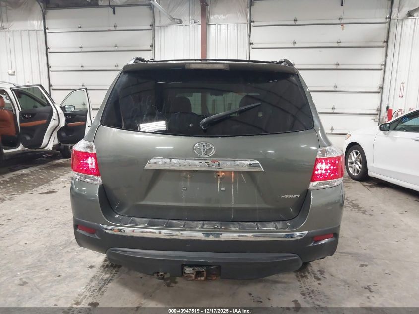 2012 Toyota Highlander Limited V6 VIN: 5TDDK3EH4CS106027 Lot: 43947519