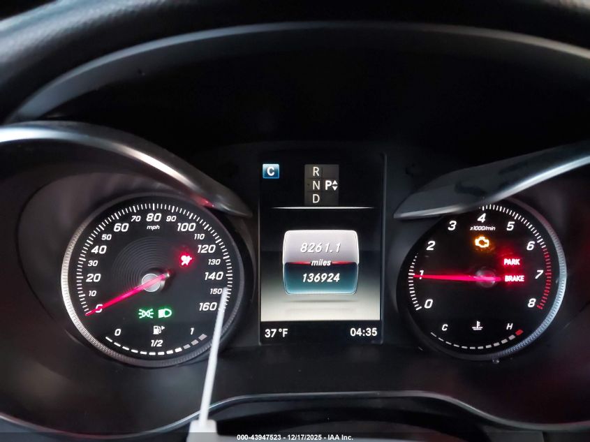 2019 Mercedes-Benz Glc 300 4Matic VIN: WDC0G4KB1KV127132 Lot: 43947523