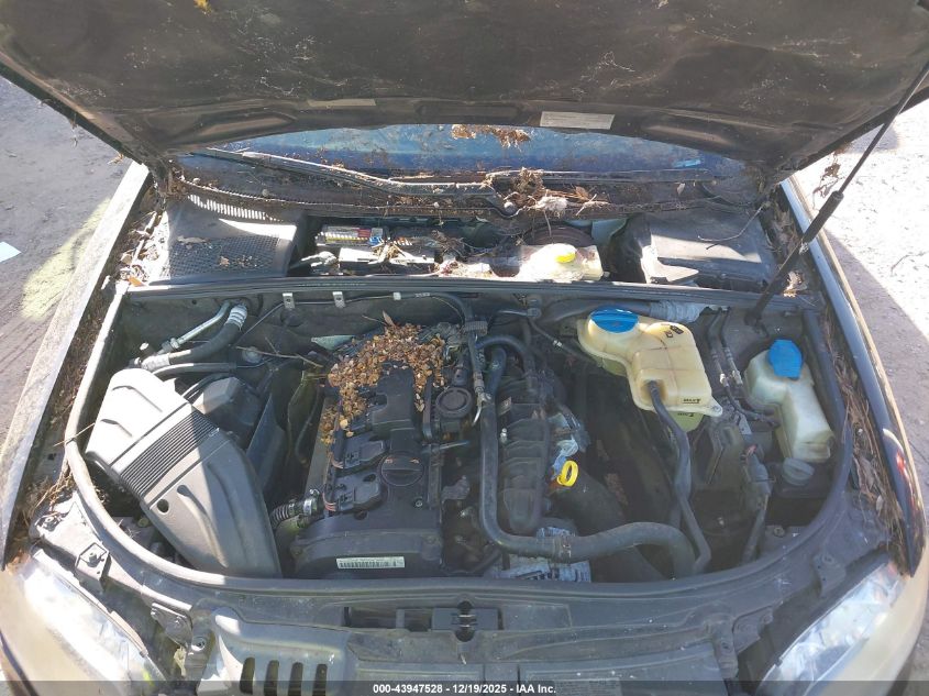 2008 Audi A4 2.0T/2.0T Special Edition VIN: WAUAF78E48A134377 Lot: 43947528