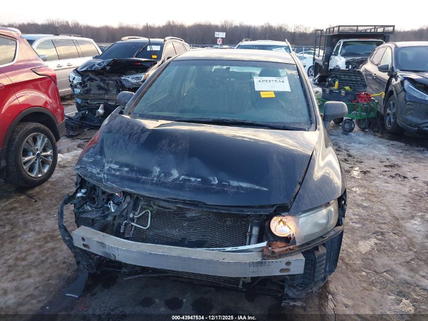 2009 Honda Civic Lx VIN: 19XFA16599E037794 Lot: 43947534